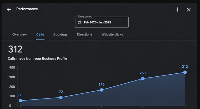 New Profile Ramp-Up — GBP Setup + Local SEO Foundation results screenshot